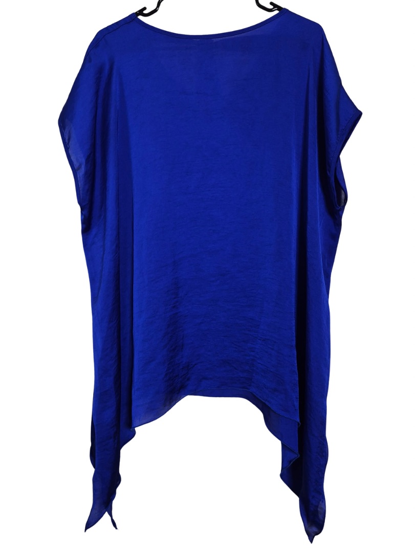 Tutu And Lilli Kaftan Blouse In Royal Blue